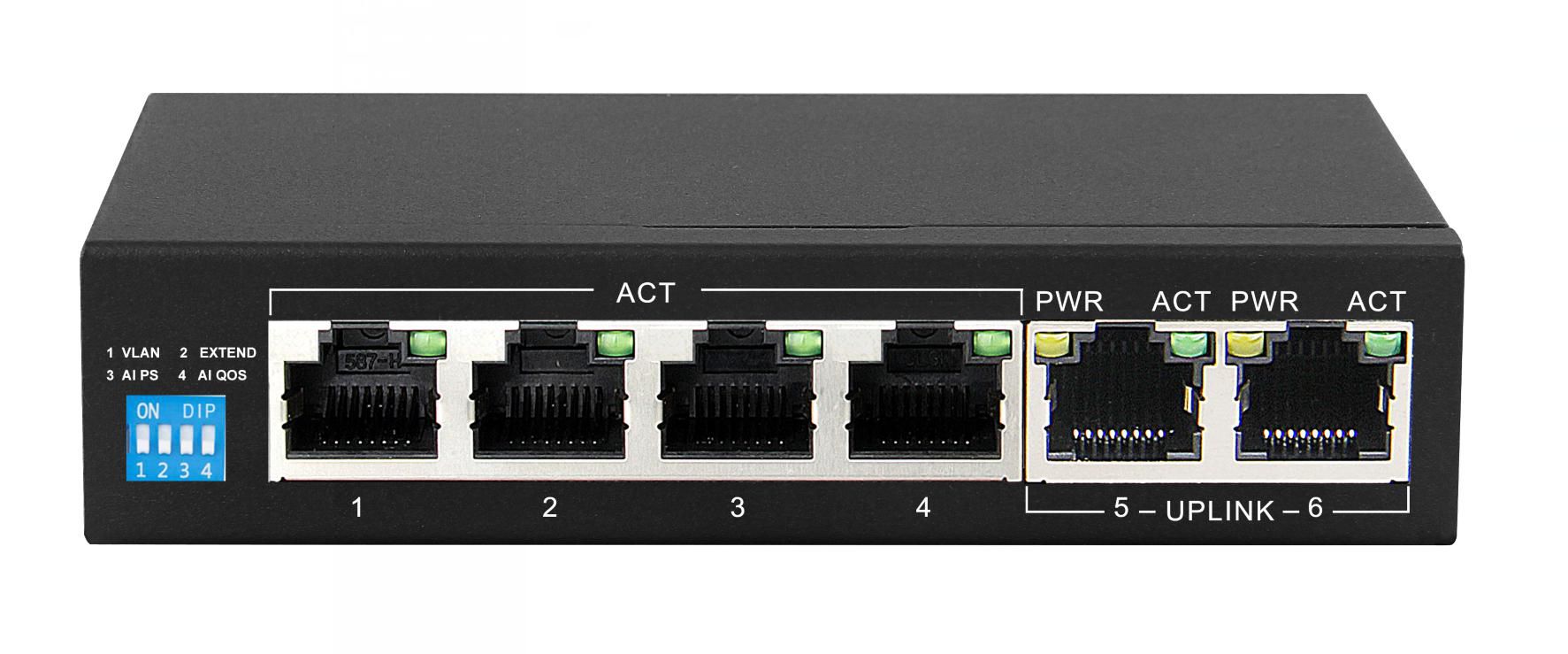Нови 4/8 порта PoE Ethernet Суичове от КСТ